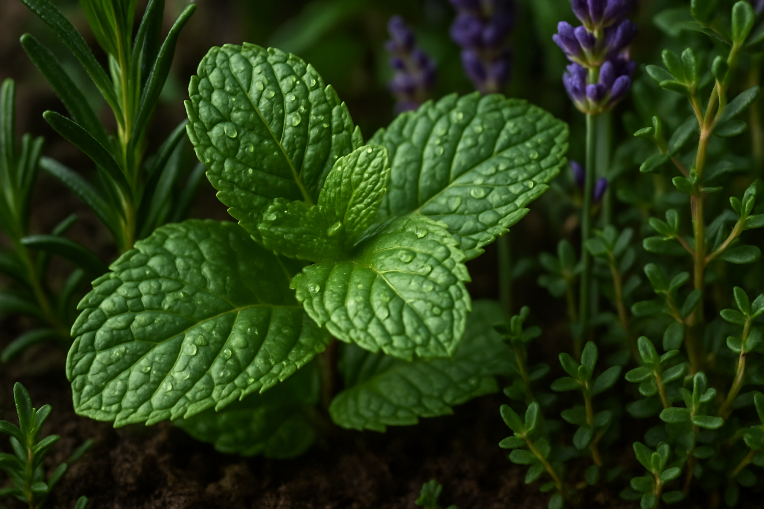 Minty - cool, clean, and invigorating