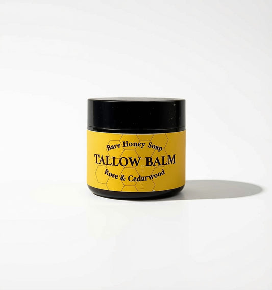Rose and Cedarwood Tallow Balm